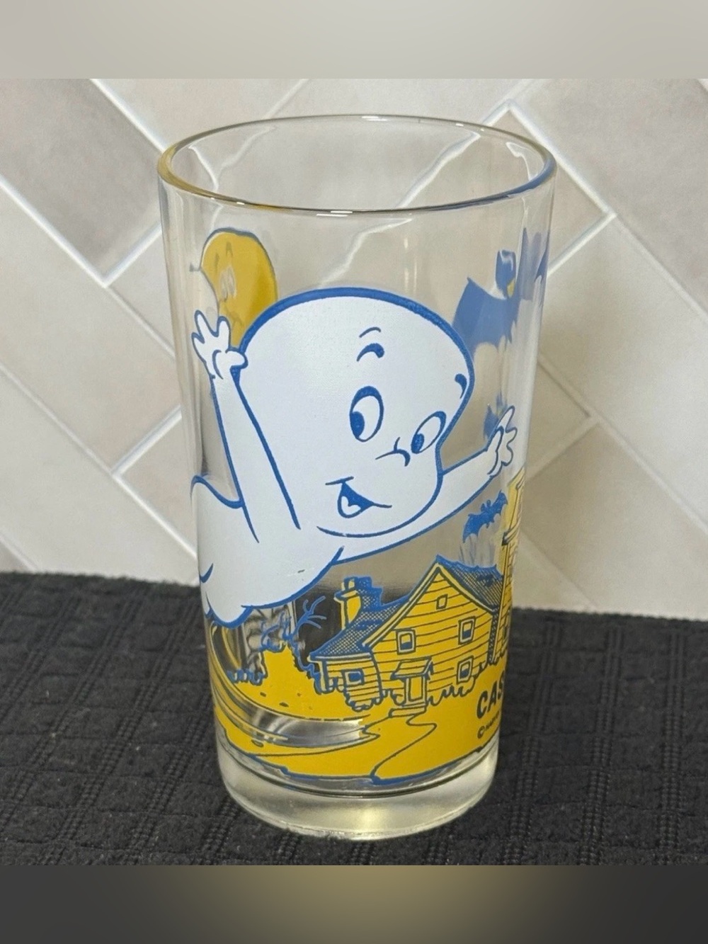 Vintage Casper Pepsi Collector Series Glass
1970s Cartoon Character Cup 5"